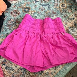 Free people movement The Way Home hot pink shorts